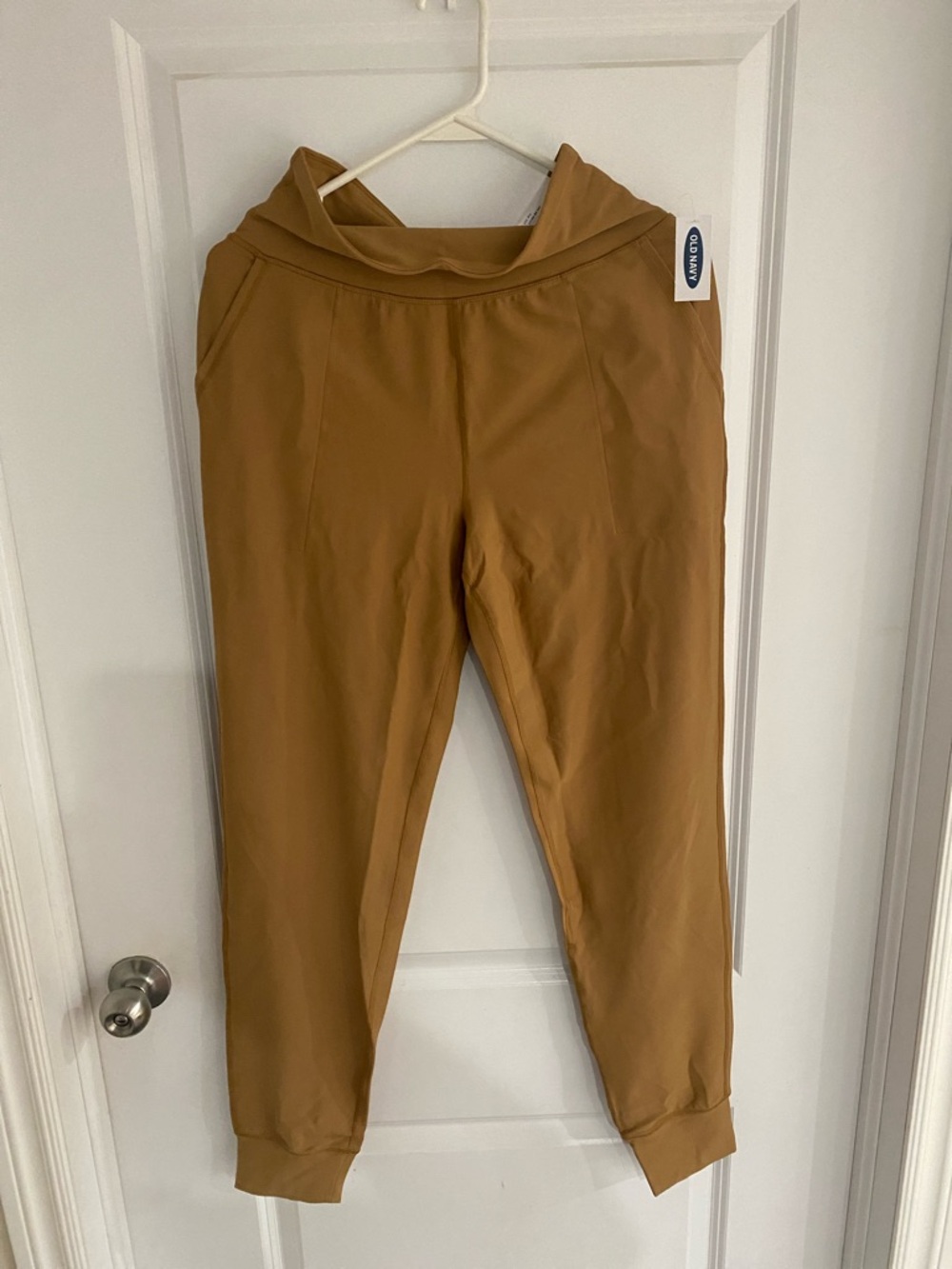 Old Navy Mustard Brown Track Joggers